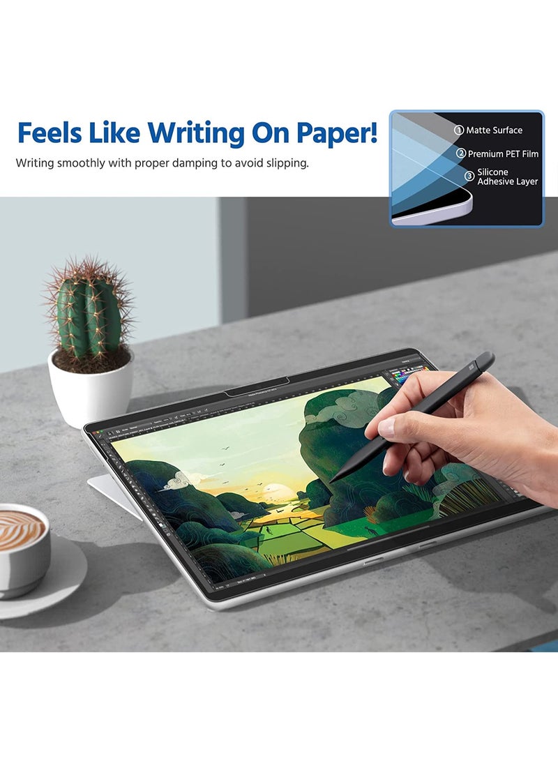 1pack Matte Paperfeel Screen Protector For Microsoft Surface Pro 11 2024/ Pro 10/ Pro 9/ Pro 8/ Pro X 13 Inch, Scratch Resistant Anti-Fingerprint and Anti Glare with Easy Installation Kit - Image 4